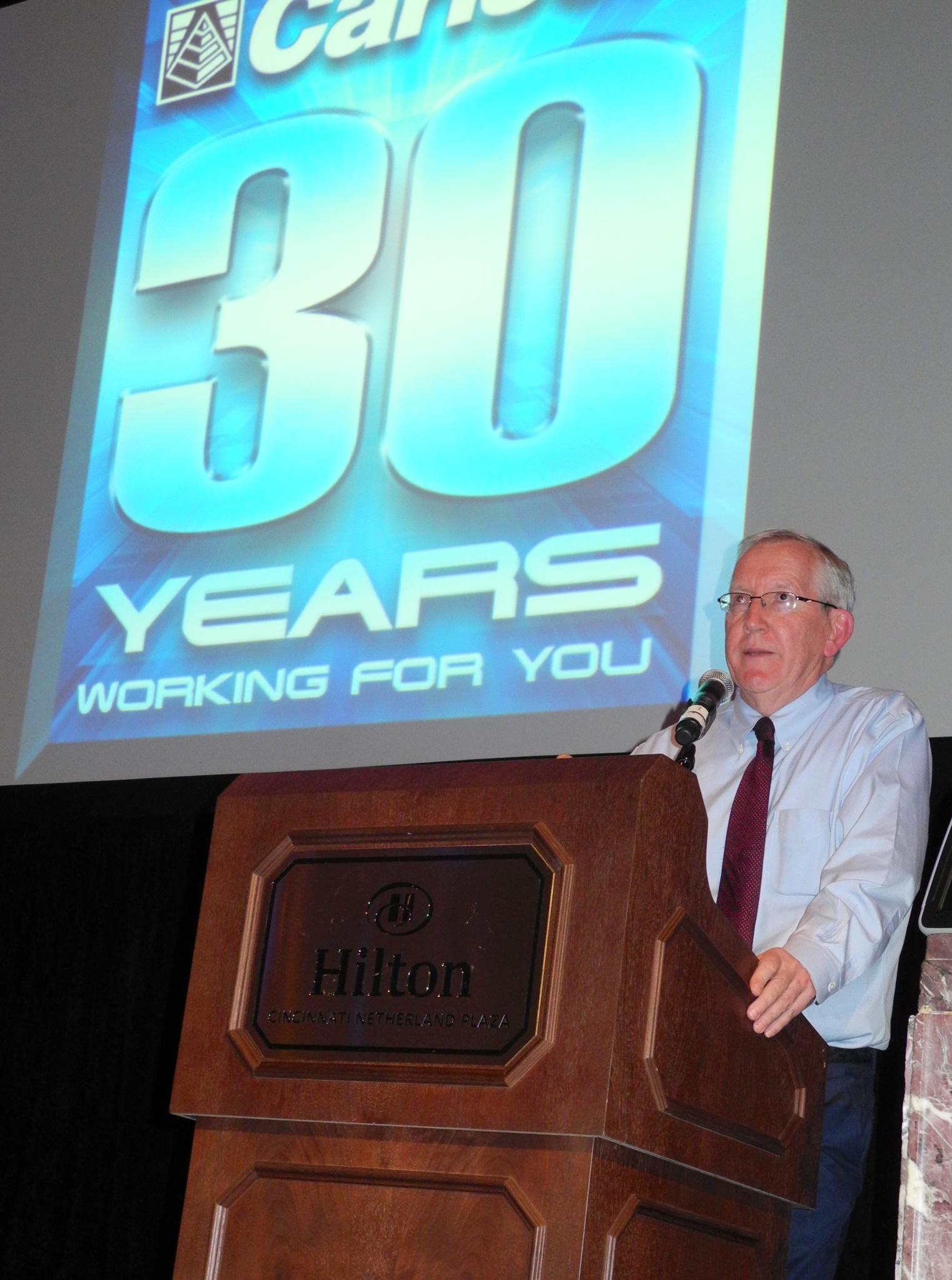 Bruce Carlson 4th User Conference Bruce Carlson addresses the opening plenary at the Carlson 30th Anniversary User Conference.