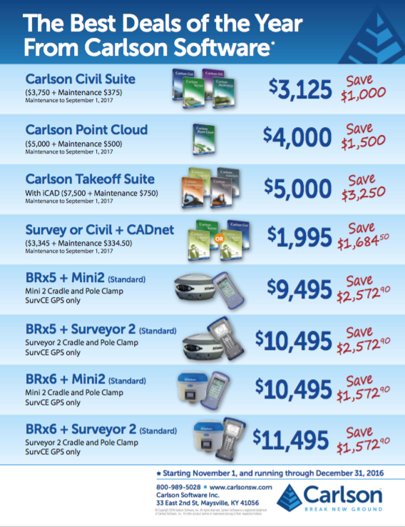 EOY Specials 2016