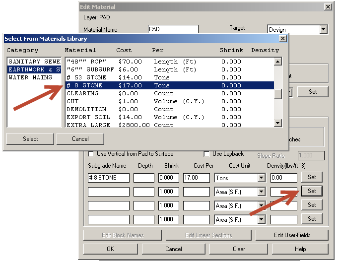 set_material set material subgrade