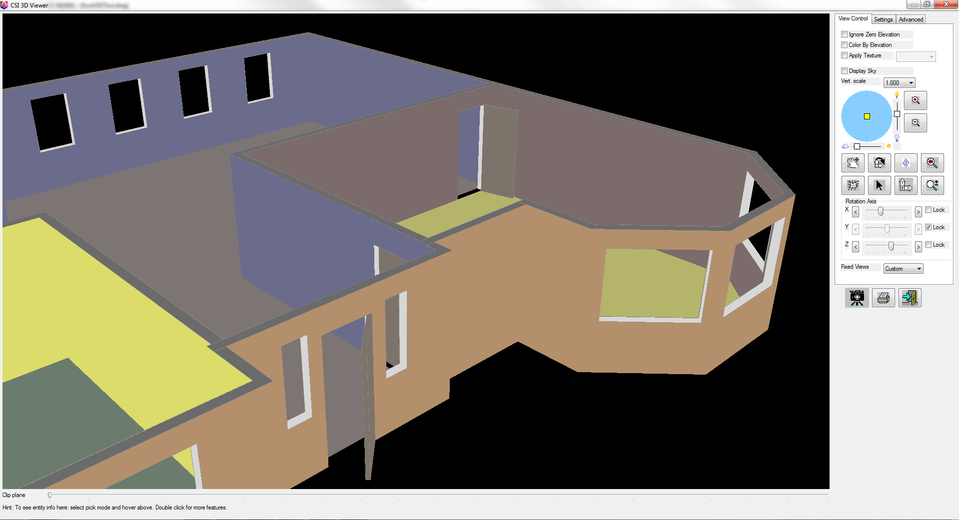 Carlson CSI Office 1.0 has new 3D viewer.