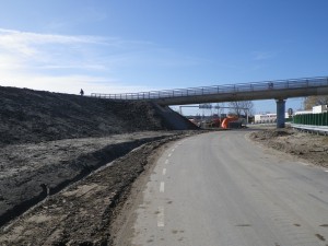 Van Etten/Blijdorp set up the 3D model for machine control on this project