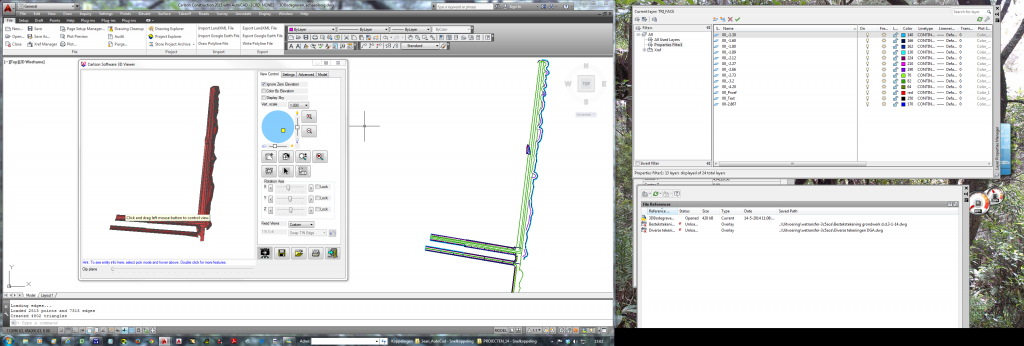 Designing with Carlson Construction software