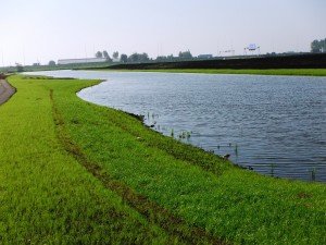 Blijdorp used Carlson SurvCE and Carlson Construction to build this channel.