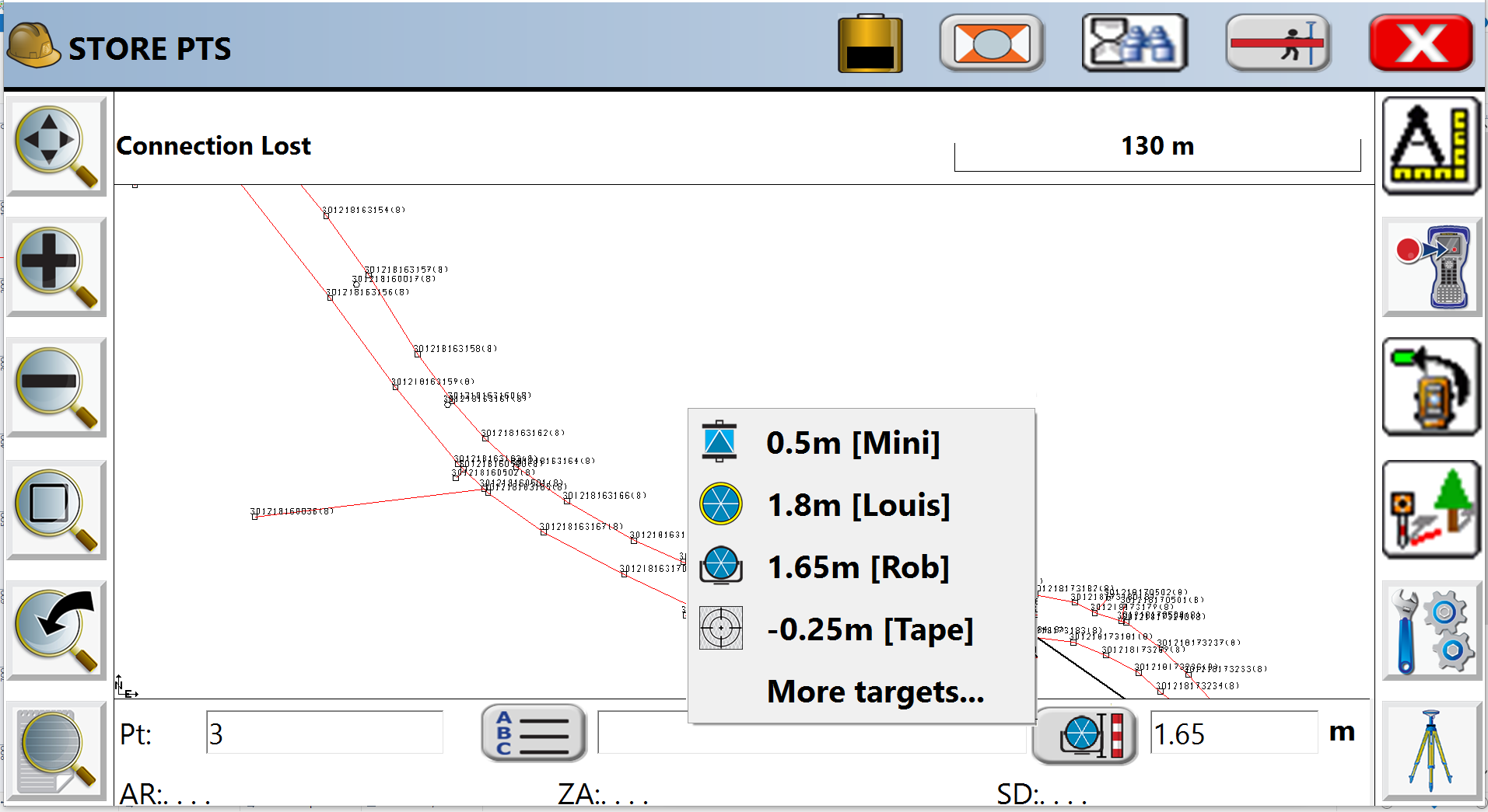Quick Select- Multiple target types and heights