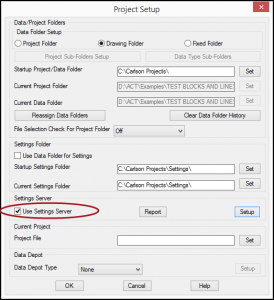 Ensure consistency with the Settings Server