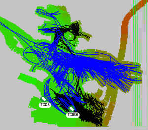 Rover Position Trace